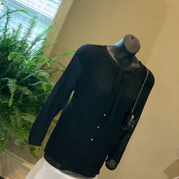 ✨👗✨ Lane Bryant Sheer Blouse NWT - Picture 8 of 8